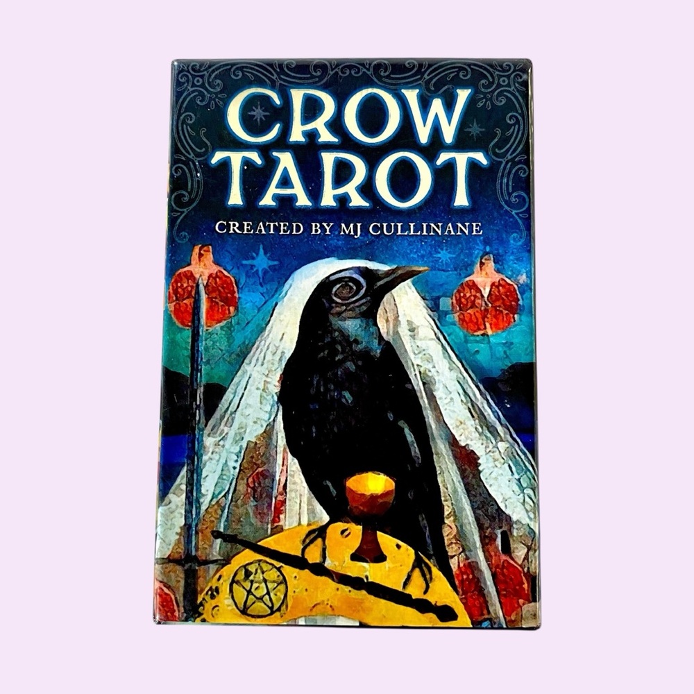 Crow Tarot Deck and Guidebook by M.J. Cullinane